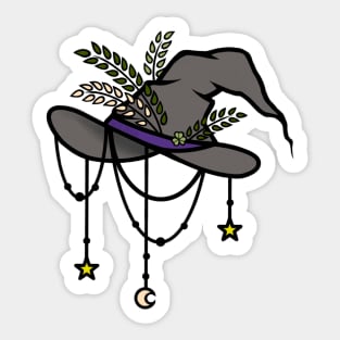 Witch Hat Sticker